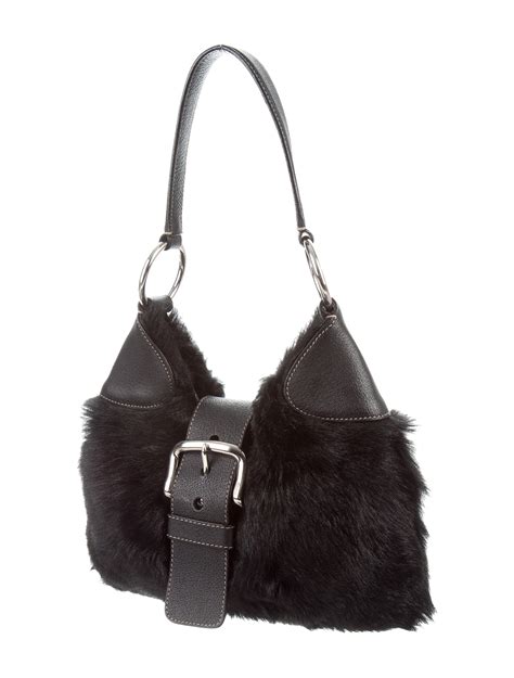 fur bag prada|Prada handbags.